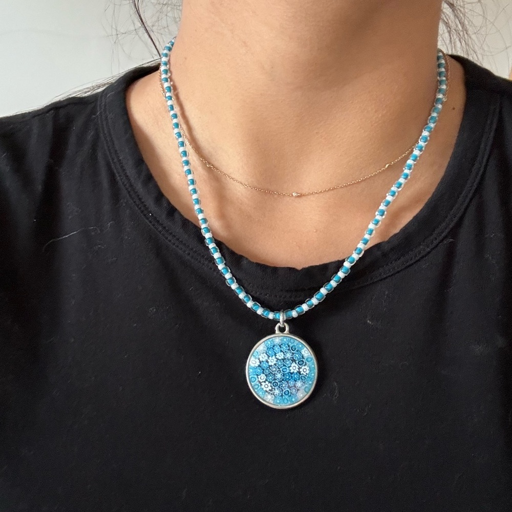 New Murano Glass Necklace: Made in Italy
